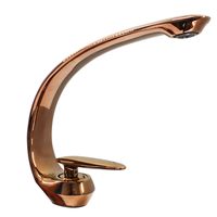 LMA Essentials Oval Bend Luxury Stainless Steel Bathroom Basin Mixer